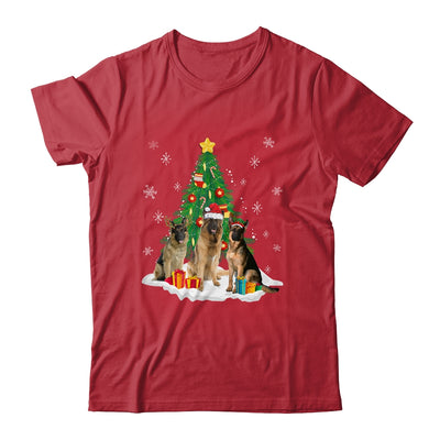 Funny German Shepherd Ugly Christmas Dog Lovers Women Shirt & Sweatshirt | teecentury