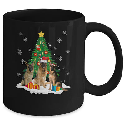 Funny German Shepherd Ugly Christmas Dog Lovers Women Mug | teecentury