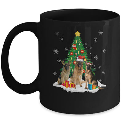 Funny German Shepherd Ugly Christmas Dog Lovers Women Mug | teecentury