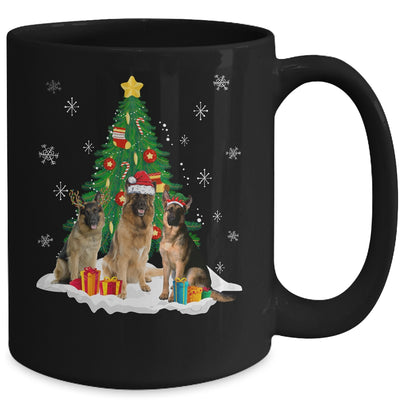 Funny German Shepherd Ugly Christmas Dog Lovers Women Mug | teecentury