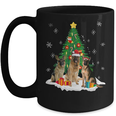 Funny German Shepherd Ugly Christmas Dog Lovers Women Mug | teecentury