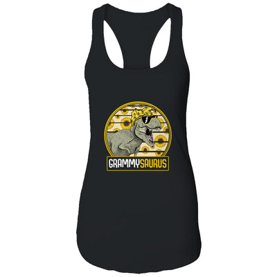 Funny Grammy Saurus Sunflower Dinosaur Grandma T Rex T-Shirt & Tank Top | Teecentury.com