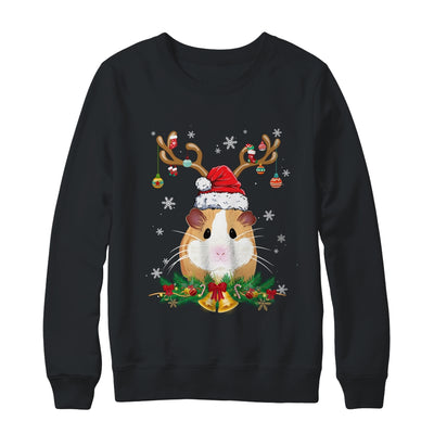 Funny Guinea Pig Reindeer Lights Ornament Santa Christmas Xmas Shirt & Sweatshirt | teecentury