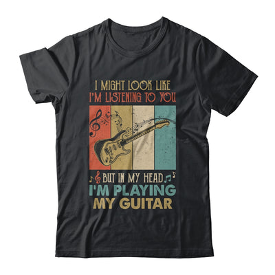 Funny Guitar Design For Men Guitarist Guitar Player Vintage Shirt & Hoodie | teecentury