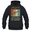 Funny Guitar Design For Men Guitarist Guitar Player Vintage Shirt & Hoodie | teecentury