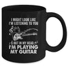 Funny Guitar Design For Men Women Guitarist Guitar Player Mug | teecentury