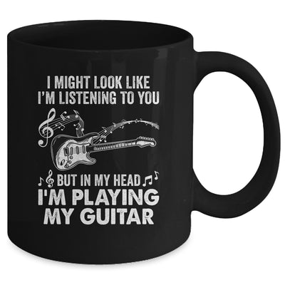 Funny Guitar Design For Men Women Guitarist Guitar Player Mug | teecentury