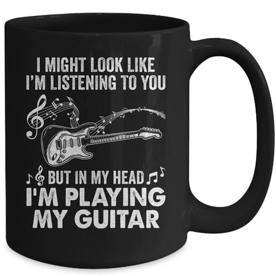 Funny Guitar Design For Men Women Guitarist Guitar Player Mug | teecentury