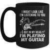 Funny Guitar Design For Men Women Guitarist Guitar Player Mug | teecentury