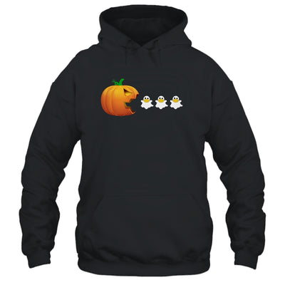 Funny Halloween For Women Kids Men Pumpkin Ghost Mask T-Shirt & Hoodie | Teecentury.com