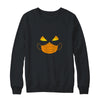 Funny Halloween Pumpkin Wearing A Mask T-Shirt & Sweatshirt | Teecentury.com