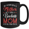 Funny Happy Fathers Day To The Best Single Mom Mug Coffee Mug | Teecentury.com