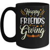 Funny Happy Friendsgiving Turkey Friends Giving Mug Coffee Mug | Teecentury.com