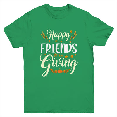 Funny Happy Friendsgiving Turkey Friends Giving Youth Youth Shirt | Teecentury.com