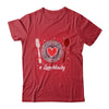 Funny Happy Valentine's Day Lunch Lady Women Matching T-Shirt & Hoodie | Teecentury.com