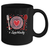 Funny Happy Valentine's Day Lunch Lady Women Matching Mug Coffee Mug | Teecentury.com