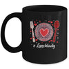 Funny Happy Valentine's Day Lunch Lady Women Matching Mug Coffee Mug | Teecentury.com