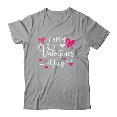 Funny Happy Valentines Day Heart For Women Men Couples T-Shirt & Tank Top | Teecentury.com