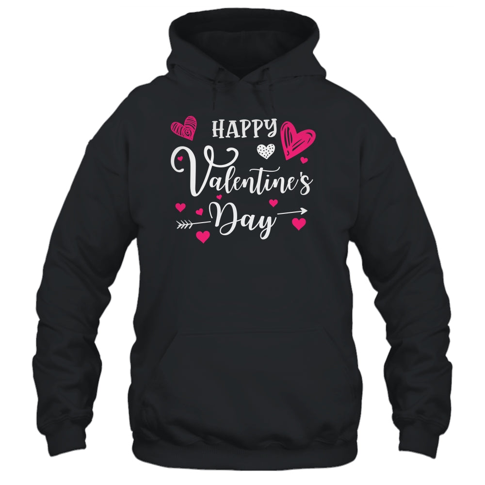 Funny Happy Valentines Day Heart For Women Men Couples T-Shirt & Tank Top | Teecentury.com