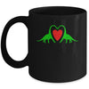 Funny Hearts Love Dinosaur Valentine's Day Gift Boys Girls Mug Coffee Mug | Teecentury.com