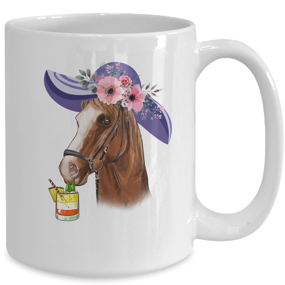 Funny Horse Racing Kentucky Party Mug | teecentury