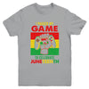 Funny I Paused My Game To Celebrate Juneteenth Black Gamers Youth Shirt | teecentury