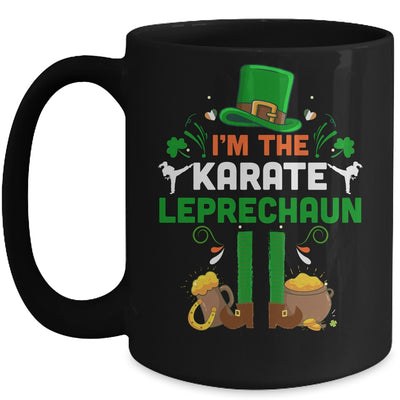 Funny I'm The Karate Leprechaun Karate St Patrick's Day Mug Coffee Mug | Teecentury.com