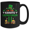 Funny I'm The Karate Leprechaun Karate St Patrick's Day Mug Coffee Mug | Teecentury.com
