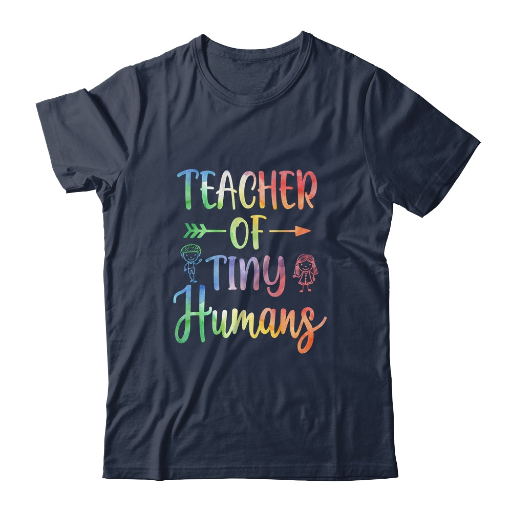 Funny Kindergarten Prek Teacher Gift Teacher Of Tiny Humans T-Shirt & Hoodie | Teecentury.com
