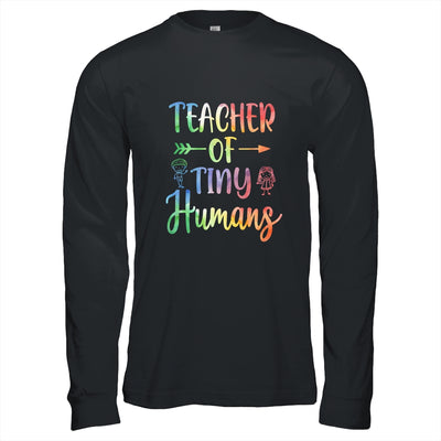 Funny Kindergarten Prek Teacher Gift Teacher Of Tiny Humans T-Shirt & Hoodie | Teecentury.com