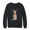 Funny Labrador Christmas Tree Santa Reindeer Pajamas T-Shirt & Sweatshirt | Teecentury.com
