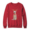 Funny Labrador Christmas Tree Santa Reindeer Pajamas T-Shirt & Sweatshirt | Teecentury.com