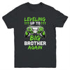 Funny Leveling Up To Big Brother Again Big Bro Gaming Youth Shirt | teecentury