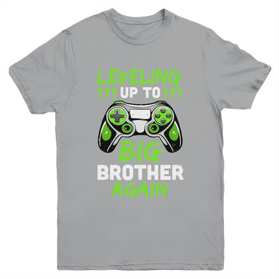 Funny Leveling Up To Big Brother Again Big Bro Gaming Youth Shirt | teecentury