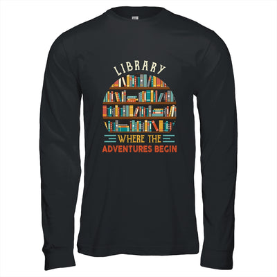 Funny Library Art For Men Women Bookworm Reading Book Lovers Shirt & Hoodie | teecentury