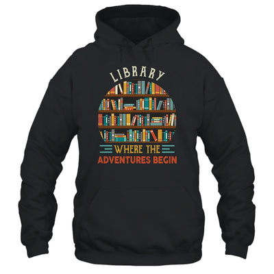 Funny Library Art For Men Women Bookworm Reading Book Lovers Shirt & Hoodie | teecentury