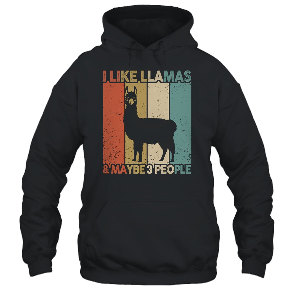 Funny Llama Design For Kids Men Women Animal Llama Vintage Shirt & Tank Top | teecentury