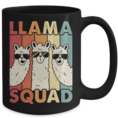 Funny Llama Squad For Men Women Llama Alpaca Farm Animal Mug | teecentury