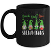 Funny Lunch Ladies Love Shenanigans Gnome St Patrick's Day Mug Coffee Mug | Teecentury.com