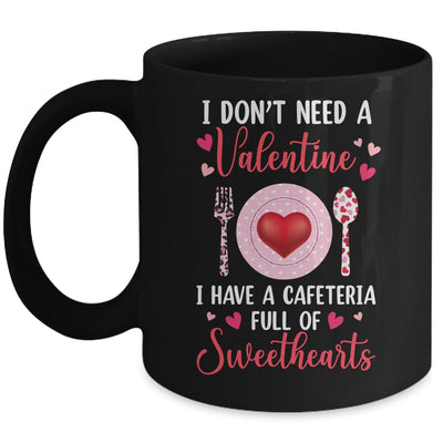 Funny Lunch Lady Valentines Day For Lunch Lady Cafeteria Mug | teecentury