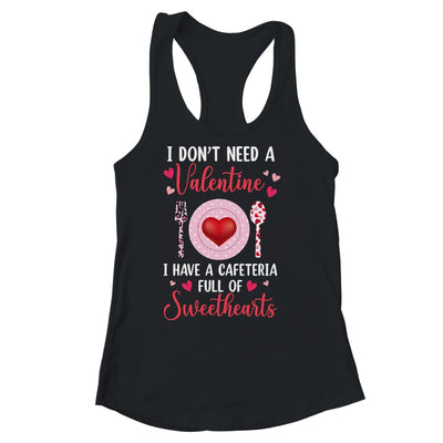 Funny Lunch Lady Valentines Day For Lunch Lady Cafeteria Shirt & Tank Top | teecentury