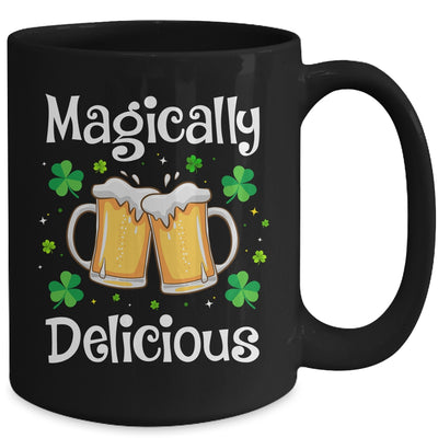 Funny Magically Delicious St Patricks Day Beer Drinking Mug | teecentury