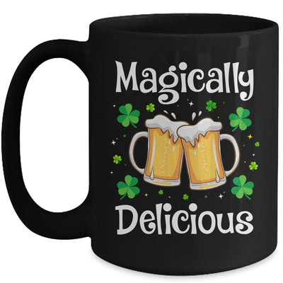 Funny Magically Delicious St Patricks Day Beer Drinking Mug | teecentury