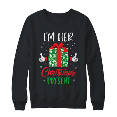 Funny Matching Couples Christmas His And Hers For Her T-Shirt & Sweatshirt | Teecentury.com
