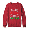 Funny Merry Drunk I'm Christmas Xmas Holiday Party T-Shirt & Sweatshirt | Teecentury.com