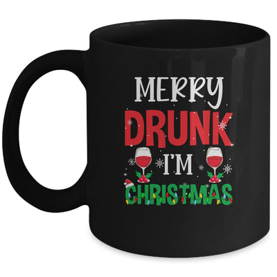 Funny Merry Drunk I'm Christmas Xmas Holiday Party Mug Coffee Mug | Teecentury.com
