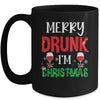 Funny Merry Drunk I'm Christmas Xmas Holiday Party Mug Coffee Mug | Teecentury.com