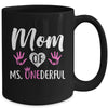 Funny Mom Of Ms. Onederful Wonderful 1st Birthday Girl Mug Coffee Mug | Teecentury.com