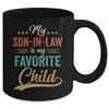 Funny My Son In Law Is My Favorite Child Retro Mother In Law Mug | teecentury