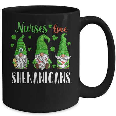 Funny Nurse Love Shenanigans Gnome St Patrick's Day Mug Coffee Mug | Teecentury.com